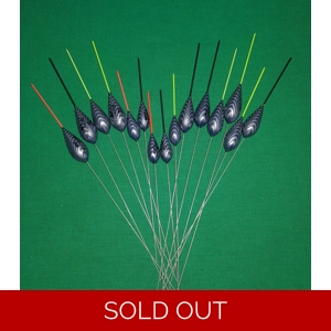 'MATCH RANGE' CLEARANCE x 15 Pole Floats (SRG027)